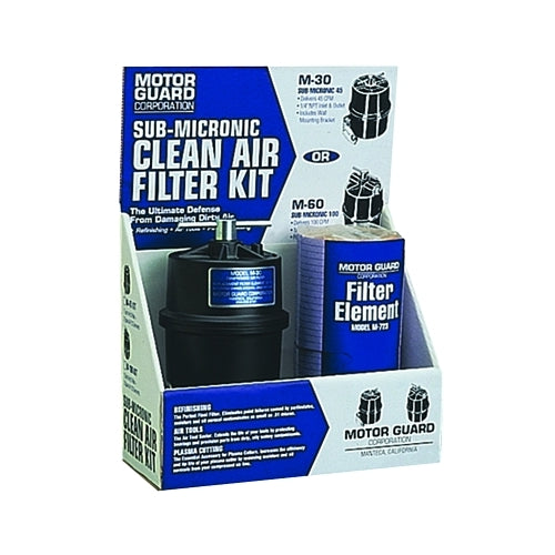 Motorguard Compressed Air Filter Kit, 1/4 Inches (Npt), Sub-Micronic, For Use With Plasma Machines - 1 per EA - M26KIT