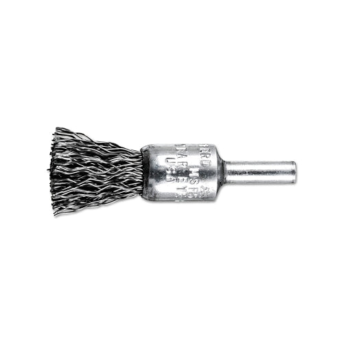 Advance Brush Standard Duty Crimped End Brushes, Carbon Steel, 22000 Rpm, 1/2Inches X 0.02" - 10 per BX - 82966