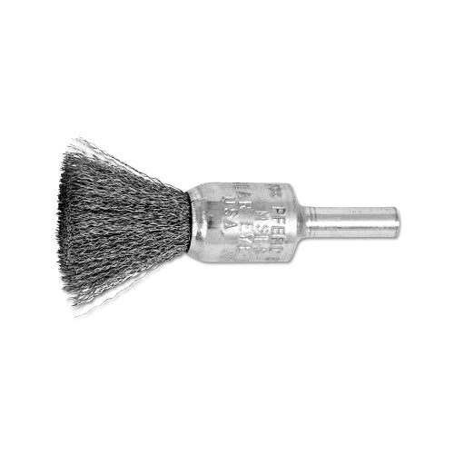Advance Brush Standard Duty Crimped End Brushes, Carbon Steel, 22000 Rpm, 1/2Inches X 0.006" - 10 per BX - 82962