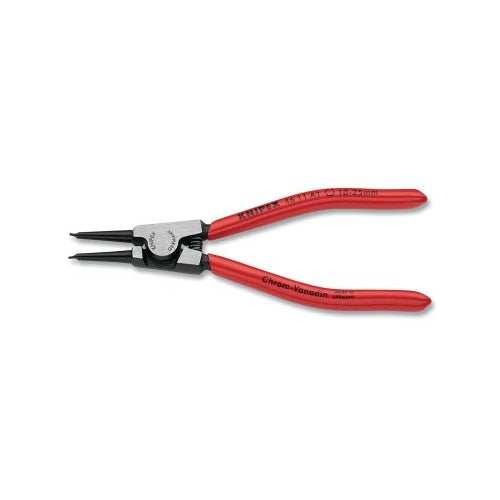 Knipex External Snap Ring Plier, 5-1/2 Inches L, Straight Tip, 25/64 Inches To 1 In - 1 per EA - 4611A1