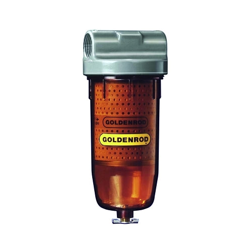 Goldenrod Fuel Filters, Grade 10 ?, 1 Inches (Npt) Inlet - 1 per EA - 495