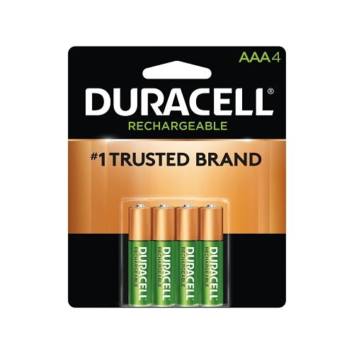 Duracell Pre-Charged Rechargeable Battery, Nimh, Aaa, 1.2V, 4 Ea/Pk - 1 per PK - DURNLAAA4BCD