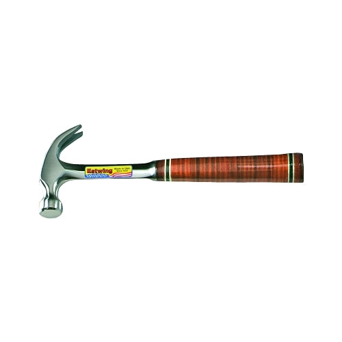 Estwing Claw Hammer, Steel Head, Straight Steel Handle, 11 In, 1.31 Lb - 4 per CTN - E12C