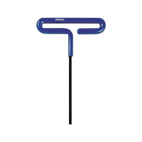 Eklind Tool Individual Cushion Grip Hex T-Keys, 2.5 Mm, 6 Inches Long, Black Oxide - 6 per CTN - 54625