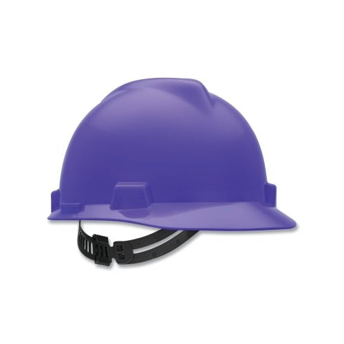 Msa V-Gard® Protective Cap, Fas-Trac® Iii Ratchet, Purple, Standard - 1 per EA - 488398