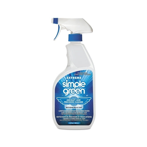 Simple Green Extreme Aircraft & Precision Cleaner, 32 Oz Trigger Spray Bottle - 12 per CA - 1.10E+11
