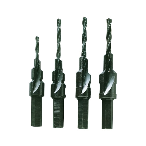 General Tools Adjustable Countersink Step Drill Bit Sets - 2 per BOX - 34ST