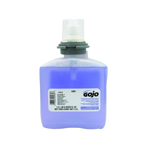 Gojo Premium Foam Handwash With Skin Conditioners, Cranberry, Refill Bottle, 1200 Ml - 2 per CA - 536102