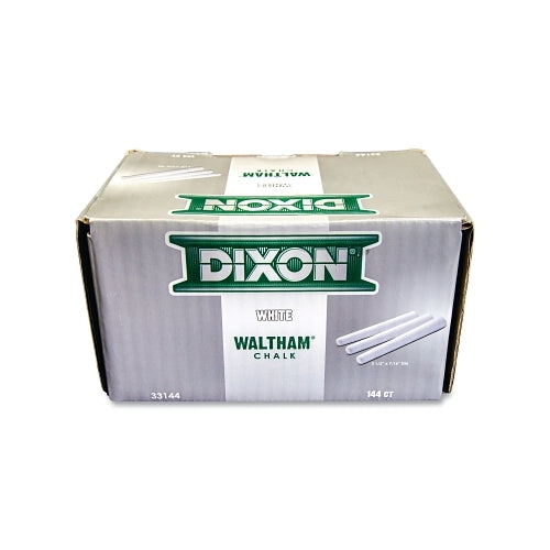 Dixon Ticonderoga Waltham Chalk, 7-1/16 Inches L, White - 144 per GR - 33144