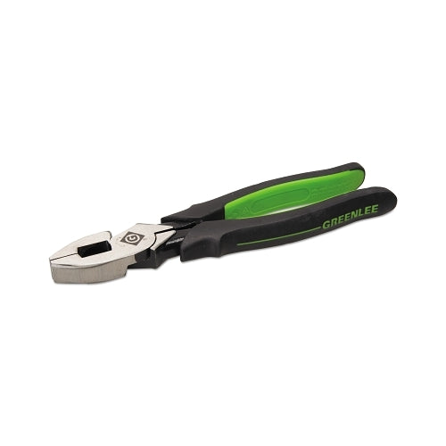 Greenlee High-Leverage Side Cutting Pliers, 8 Inches Length, Molded Grips Handle - 1 per EA - 52023504