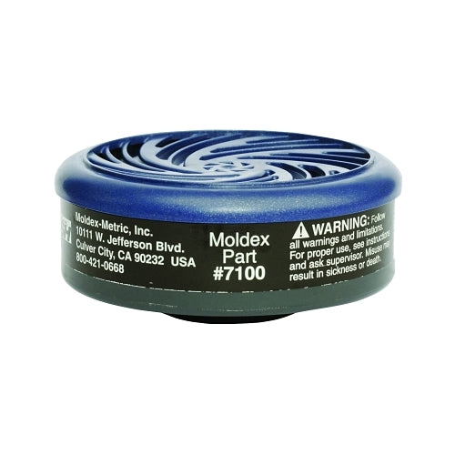 Moldex 7000 & 9000 Series Gas/Vapor Cartridge, Organic Vapors, Black - 1 per PR - 7100