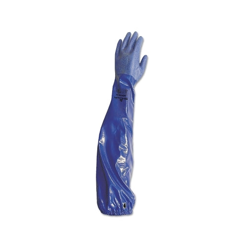 Showa Nsk26 Chemical Protection Nitrile Coated Glove, X-Large, Blue - 1 per DZ - NSK2611