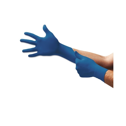 Microflex Ultrasense® Us-220 Nitrile Disposable Gloves, Finger - 11 Mm; Palm - 8 Mm, Large, Blue - 100 per BX - US220L