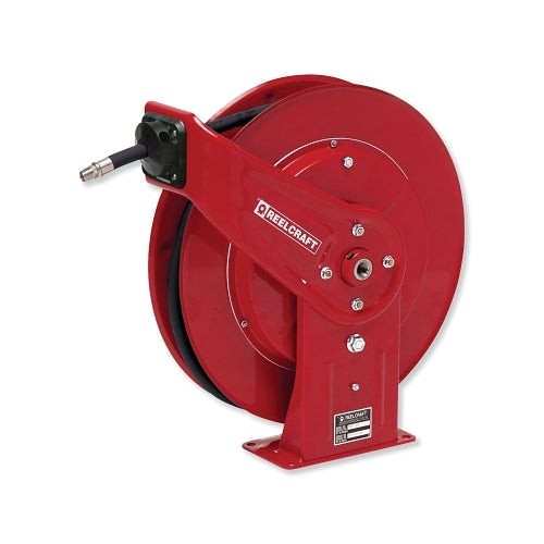 Reelcraft Pressure Wash Spring Retractable Hose Reel, Series 7000, 50 Ft, 4800 Psi - 1 per EA - PW7650OHP