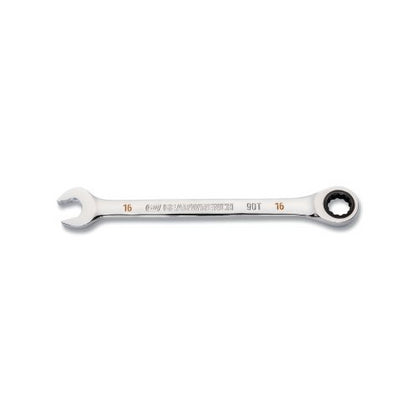 Gearwrench 90-Tooth 12 Point Ratcheting Combination Wrench, Metric, 16 Mm - 1 per EA - 86916