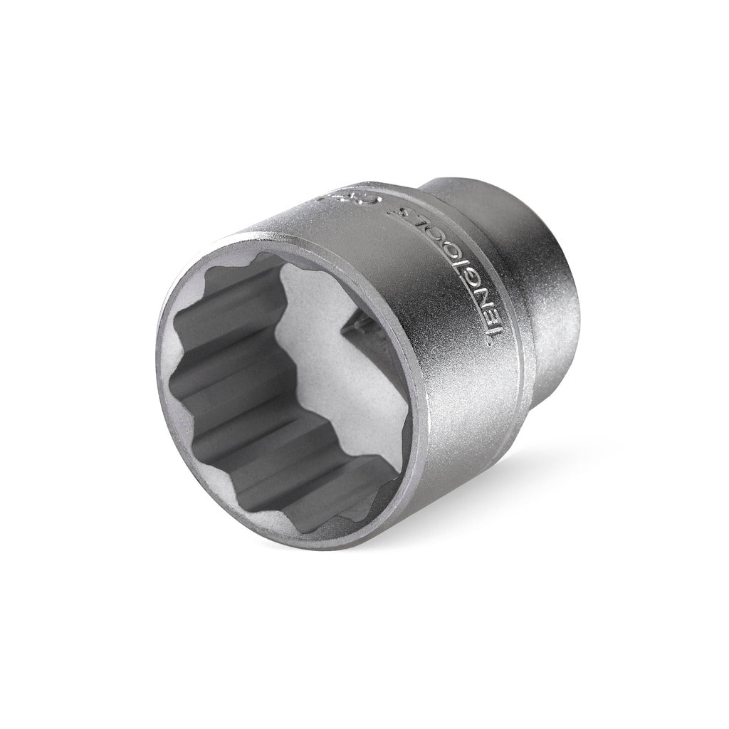 Douille peu profonde en chrome vanadium 25/32 po SAE 12 pans 1/2 po Teng Tools | Outil mécanique | Outil à main - M120125-C