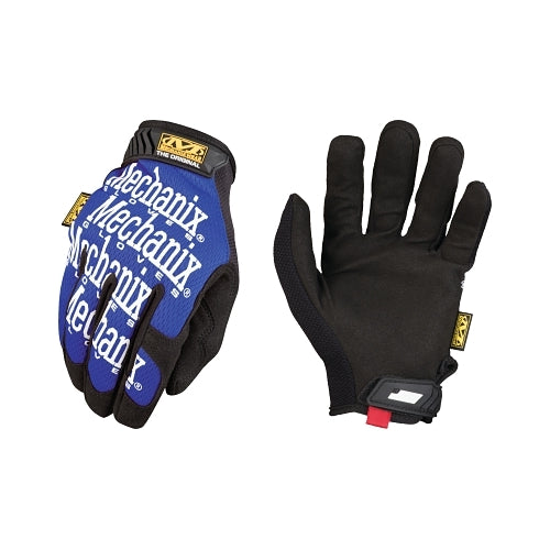 Mechanix Wear The Original Work Gloves, Synthetic Leather, Small, Blue - 1 per PR - MG03008