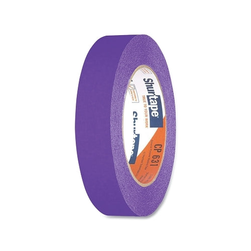 Shurtape Cp 631 General Purpose Colored Masking Tape, 1.88 Inches W X 60.1 Yd L X 4.5 Mil Thick, Purple - 24 per CA - 114426