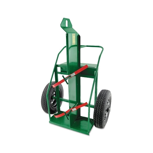 Anthony Large Heavy-Duty Frame Dual-Cylinder Cart, For 9.5"-15Inches Cylinders, 20Inches Road Tire - 1 per EA - 9415LFW24