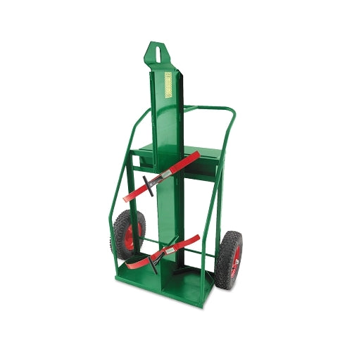 Anthony Heavy-Duty Reinforced Frame Dual-Cylinder Cart With Firewall, 65 Inches H X 37 Inches W, 16 Inches Pneumatic Wheels - 1 per EA - 94LFW16