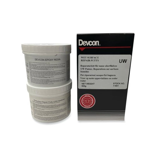 Devcon Underwater Repair Putty (Uw), 1 Lb, Gray - 10 per CA - 11801