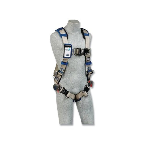 Dbisala Exofit Strata? Vest-Style Climbing Harness, Back And Front D-Rings, Large, Tri-Lock Revolver? Quick Connect - 1 per EA - 70007678744
