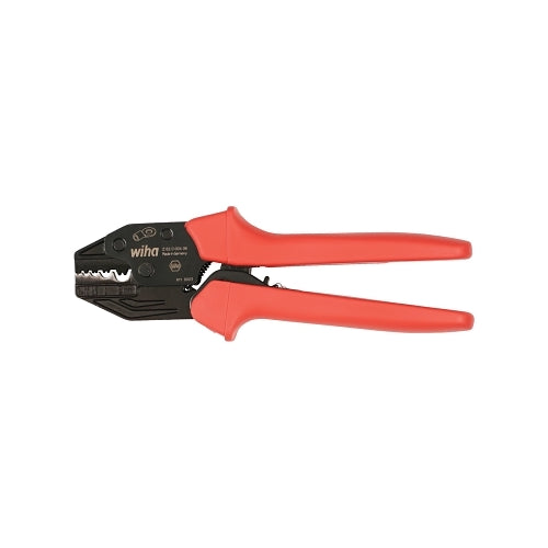 Wiha Tools Ratchet Crimpers, 8.6 Inches Long, 26 - 6 Awg, Red - 1 per EA - 43643