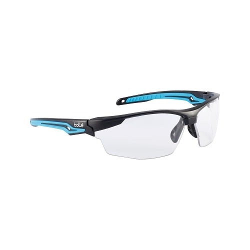 Bolle Safety Tryon Safety Glasses, Clear Lens, Anti-Fog/Anti-Scratch, Black Frame, Tpr - 10 per BX - 40301