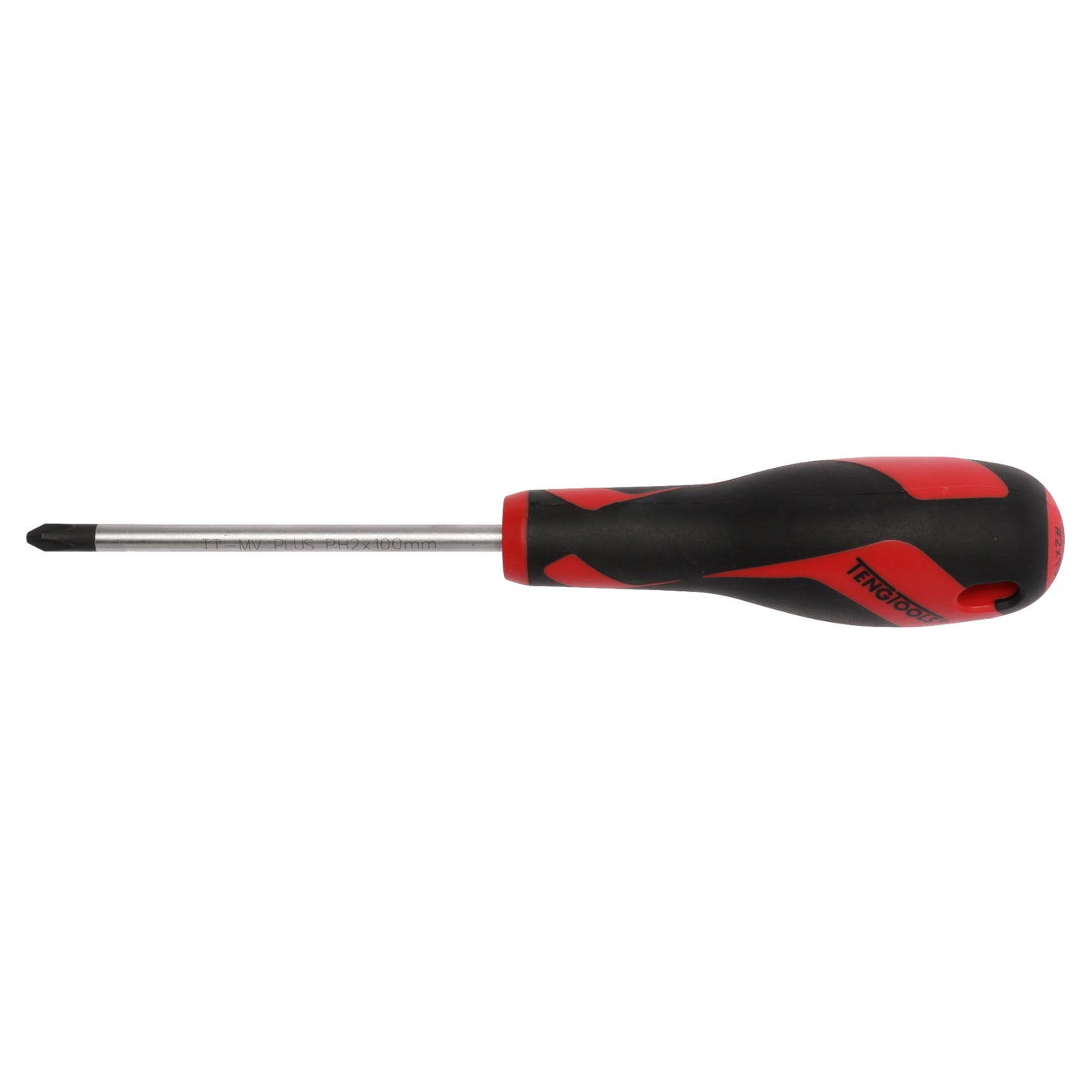 Teng Tools MD948N1 Destornillador Phillips de cabeza PH2 x 3,9 pulgadas/100 mm + mango ergonómico y cómodo 