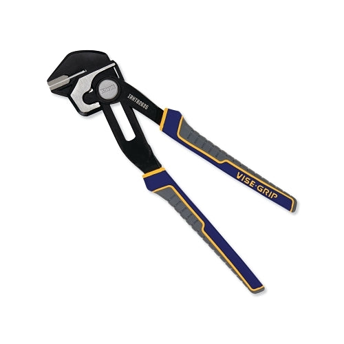 Irwin Vise-Grip® Pliers Wrench, 8 In, Flat/Smooth Jaw, 12 Adjustments, Comfort Grip - 4 per PK - IRHT82635