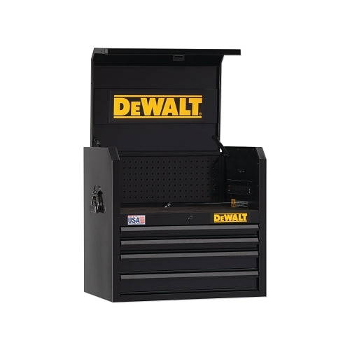 Dewalt 700 Series Top Tool Chest, 26 Inches Wide, 4-Drawer, Black - 1 per EA - DWST22644