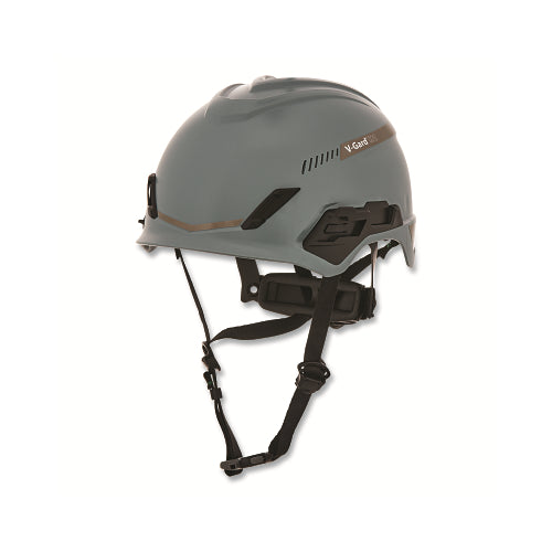 Msa V-Gard® H1 Safety Helmet, Fas-Trac® Iii Pivot Ratchet, Trivent, Gray - 1 per EA - 10204346