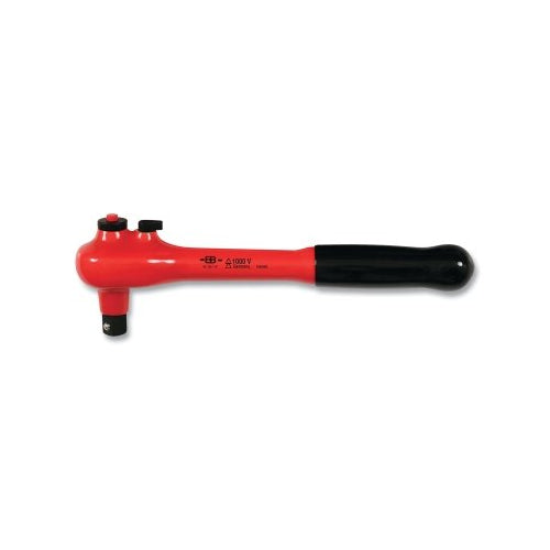 Wiha Tools Insulated Ratchet, 1/2 Inches Drive, 10-1/4 Inches Oal, Alloy Steel - 1 per EA - 12853