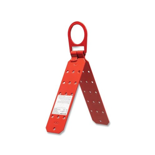Werner A210 Series Roof Anchor, D-Ring, 12/12 Roof Pitch, Red - 1 per EA - A210400