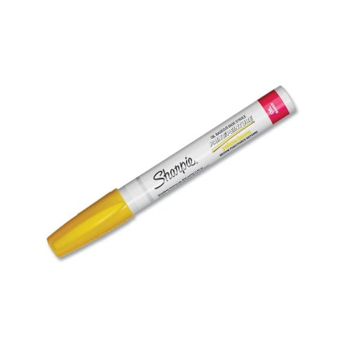 Sharpie Oil Based Paint Marker, Yellow, Medium Bullet - 12 per DZ - 35554