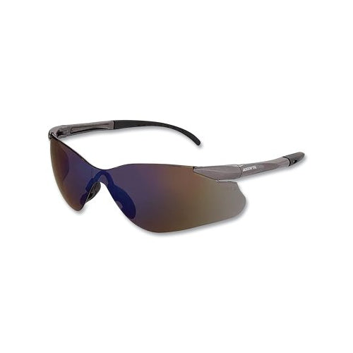 Jackson Safety Sgf Series Safety Glasses, Universal Size, Blue Mirror Lens, Gunmetal Frame, Hardcoat Anti-Scratch - 1 per EA - 50029