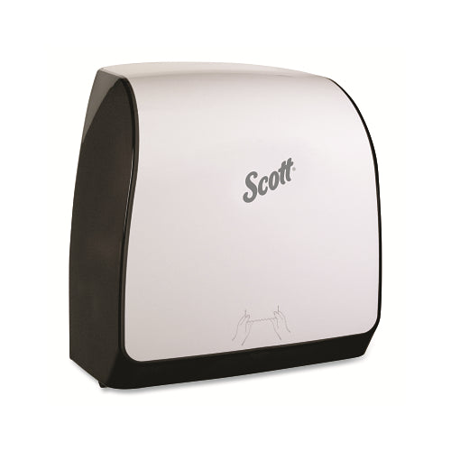 Scott Control Slimroll Towel Dispenser, Wall Mount, Plastic, White With Orange Core, Manual - 1 per EA - 47091
