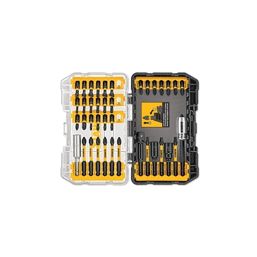 Dewalt Flextorq® Impact Ready? 40-Pc Screwdriving Bit Set, Steel - 1 p ...