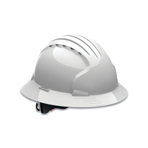 Pip 6161 Full Brim Revolution ? Wheel Ratchet Hard Hat, White - 10 per CA - 280EV616110