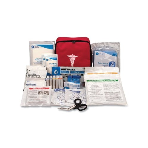 First Aid Only First Responder Backpack Kit, 91 Pieces, Fabric Case - 1 per EA - 3300