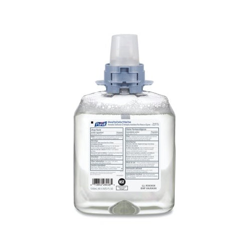 Purell E3 Rated Advanced Hand Sanitizer Refill, 1200 Ml, Alcohol Odor, Foam, For Fmx-12? Dispenser - 4 per CA - 519304