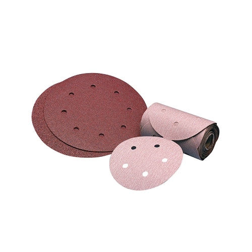 Carborundum Premier Red Aluminum Oxide Dri-Lube Paper Discs, 5 Inches Dia., 80 Grit - 1 per EA - 5539515295