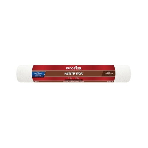 Wooster Wooster Wool? Roller Cover, 18 In, 1/2 Inches Nap Length - 6 per BX - 0RR6320180