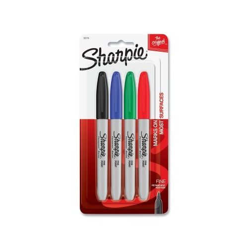 Sharpie Fine Tip Permanent Marker, Assorted, Bullet - 1 per CG - 30174PP