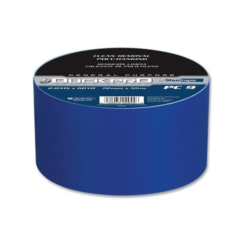 Shurtape Pc 009 Contractor Grade Coextruded Duct Tape, 2.83 Inches X 60.1 Yd, 9 Mil, Blue - 16 per CA - 105493