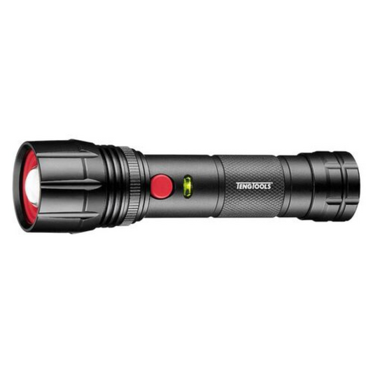 Teng Tools 582N1 Lampe de poche LED lumineuse, petite et réglable, résistante aux chocs, longue durée, 750 lumens (idéale pour les urgences, l'extérieur et le camping)