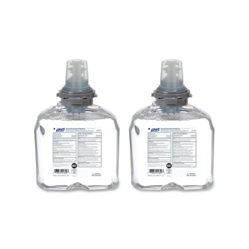 Purell E3 Rated Advanced Hand Sanitizer Refill, 1200 Ml, Alcohol Odor, Foam, For Tfx? Dispenser - 2 per CA - 5393-02