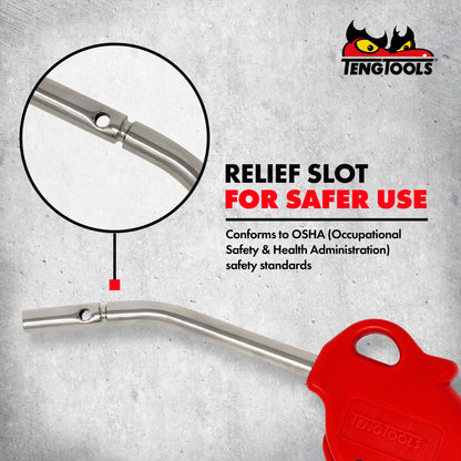 Teng Tools Pistolet à air de style poignée pistolet avec buse de 3,94 pouces de long et entrée d'air de 1/4 pouces - ARB03