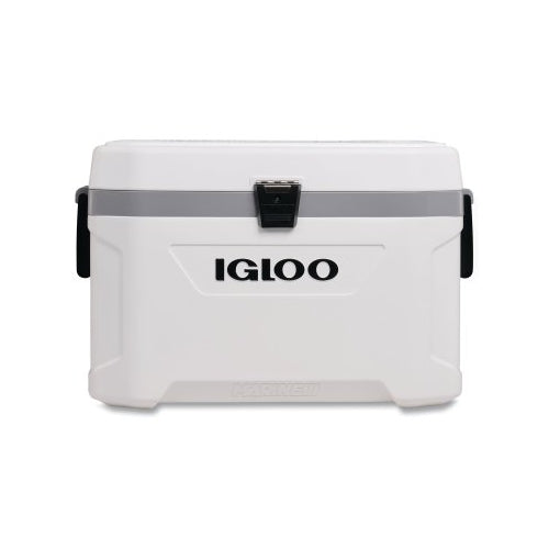 Igloo Latitude Marine Ultra Series Cooler, 54 Qt, Gray/White - 1 per EA - 50541