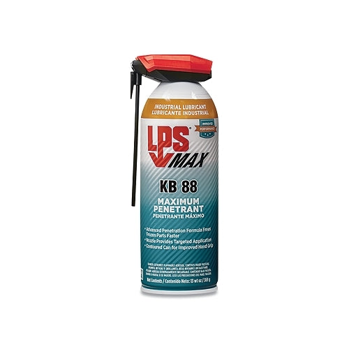 Lps Max Kb 88 Maximum Penetrant, 13 Wt Oz, Aerosol Can With Straw Actuator - 12 per CA - 92316